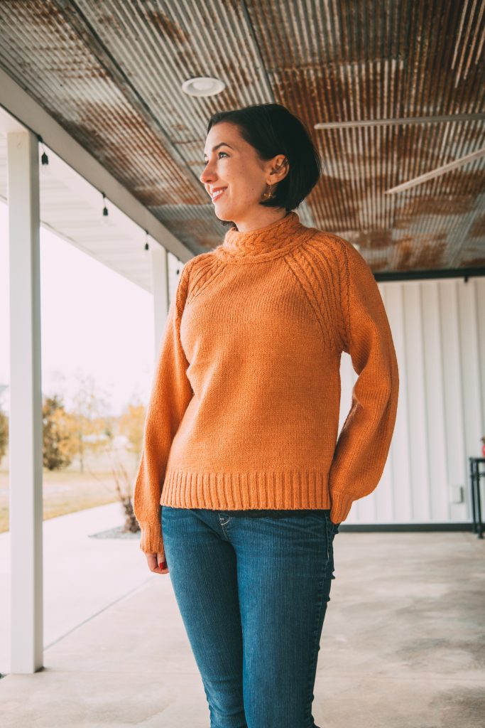 YOUR FAVORITE KNIT SWEATER IN CARROT