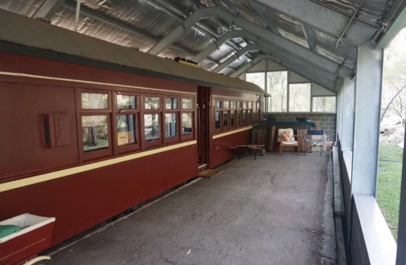 100 year old Railway Carriage