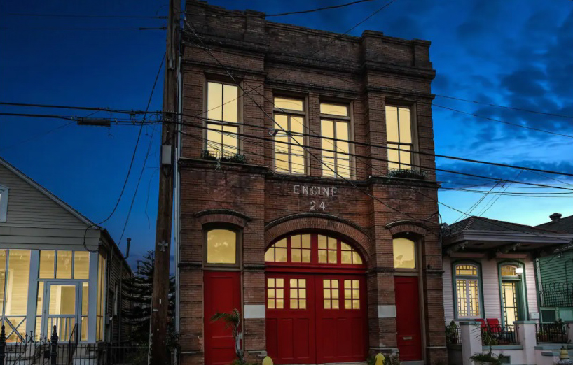 Historic Engine 24 New Orleans Firehouse - Marigny