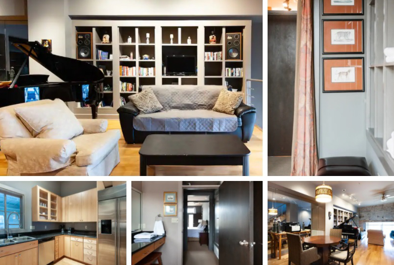 Relax in Style at an Exclusive Townhouse Loft