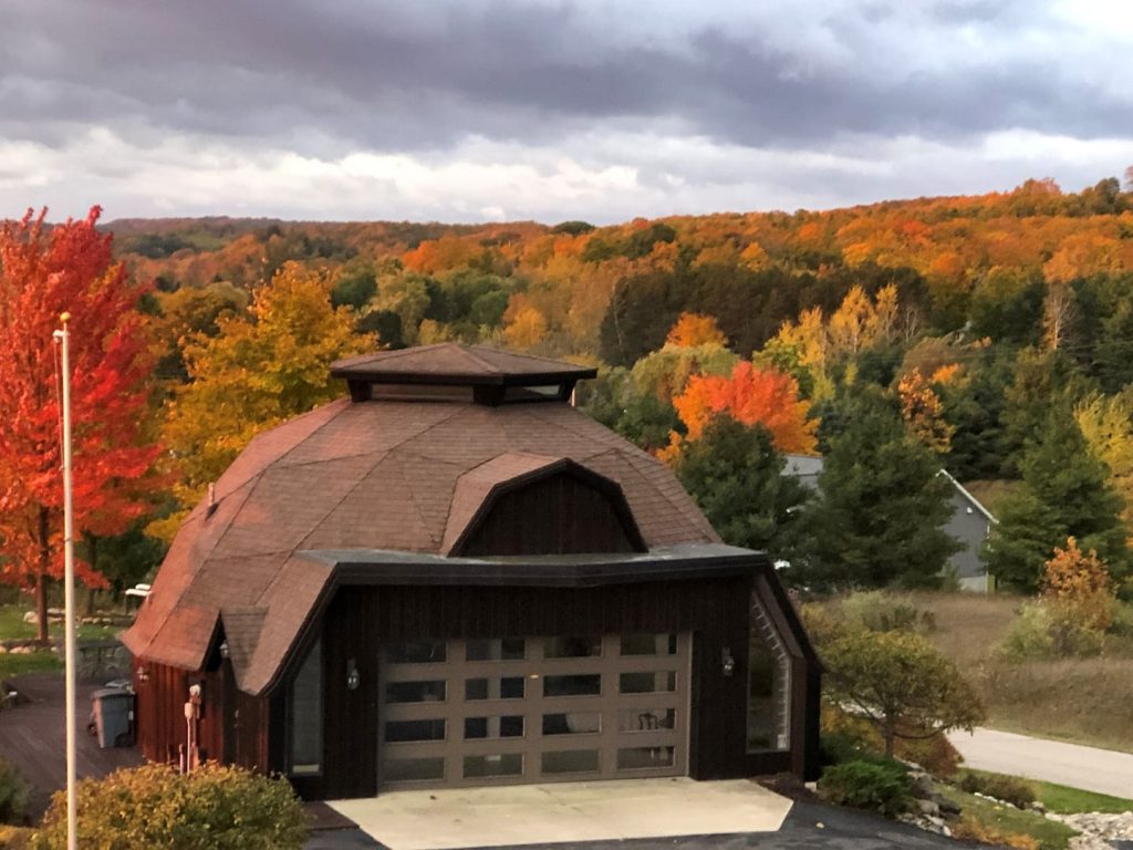 Suttons Bay, dome home, with spectacular views!