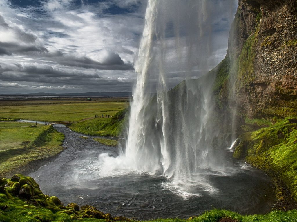 pretty waterfall photo