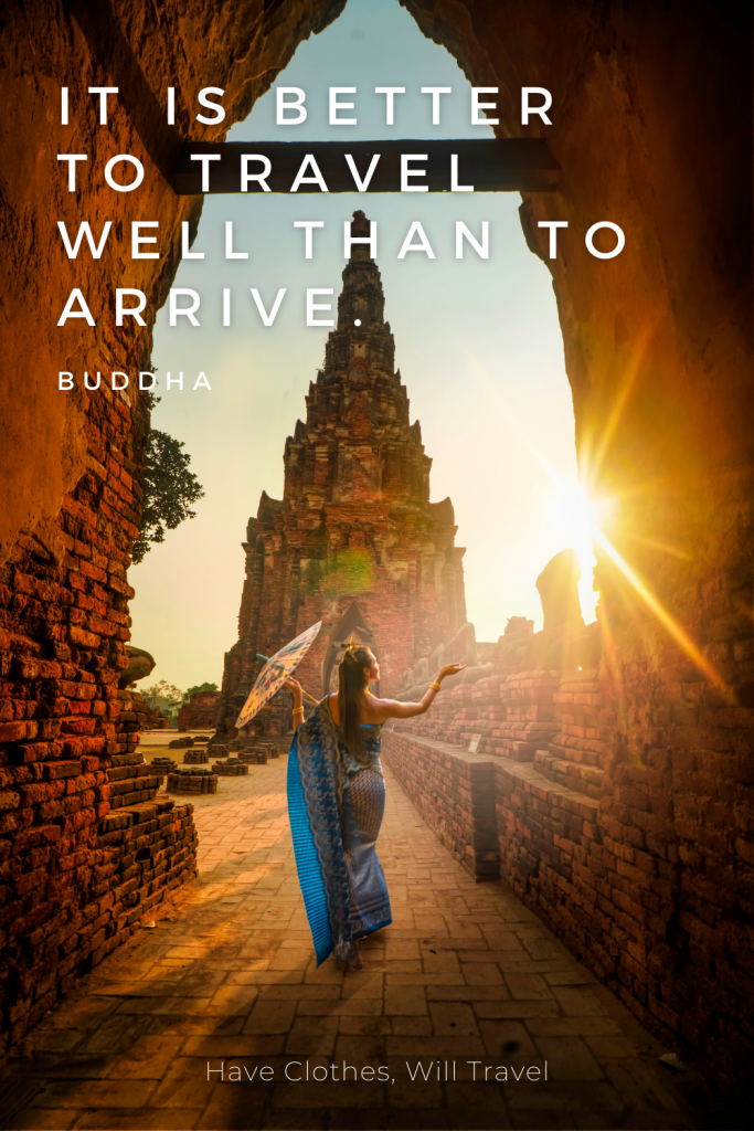 Buddha travel quote