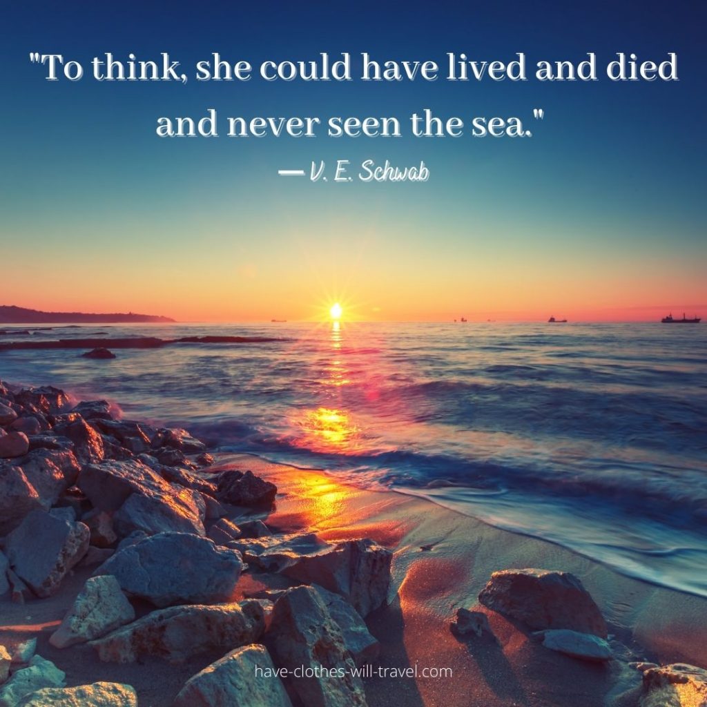 Quotes about traveling and the sea