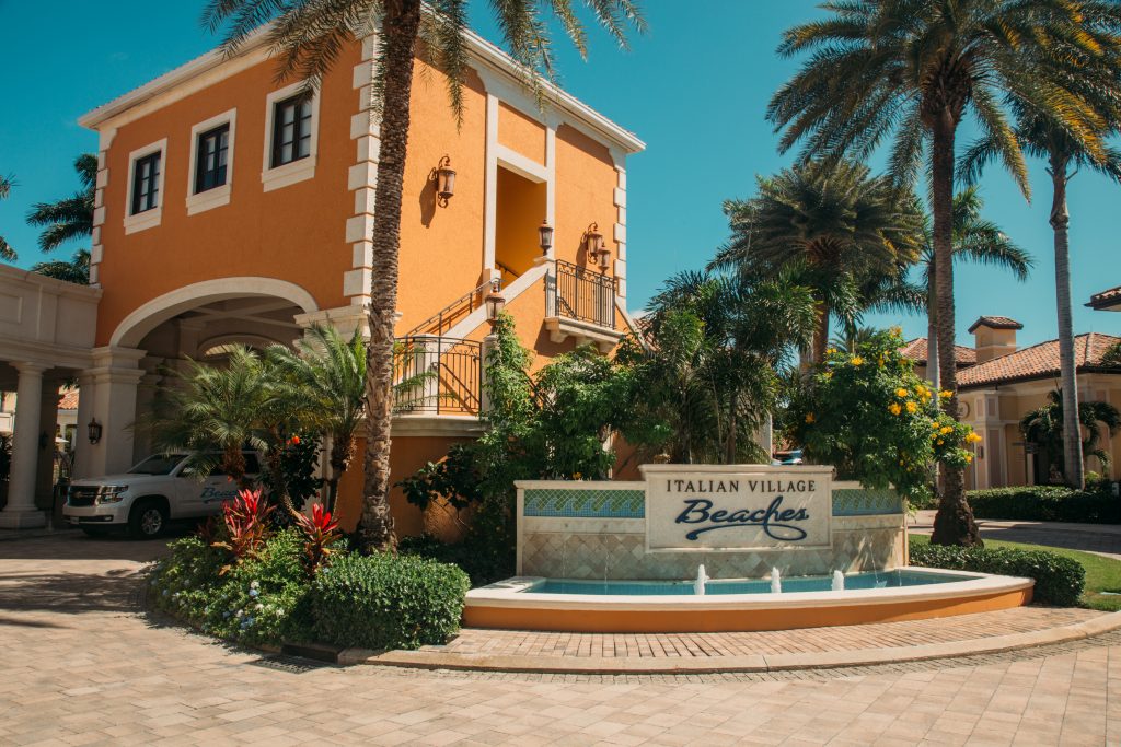 Beaches Turks and Caicos Italian Village Entrance