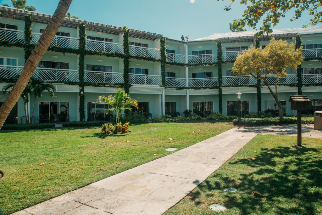 The rooms in the Caribbean Village