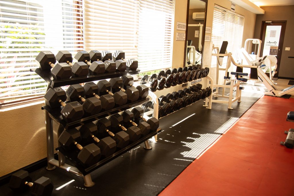 French Village Turks and Caicos Gym Equipment