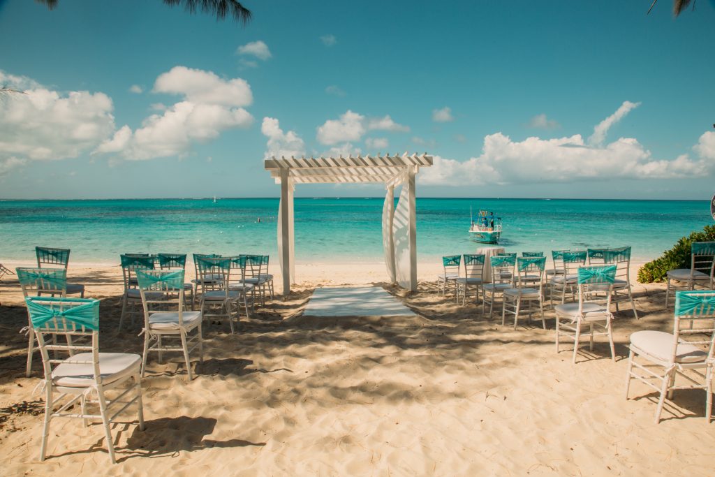 Beach wedding at Beaches Turks and Caicos