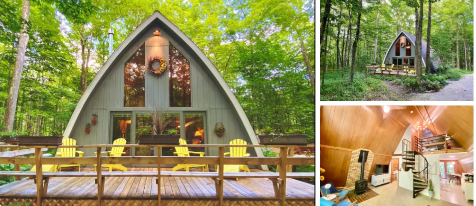 Beechwood Cottage - Secluded A-Frame in Sister Bay