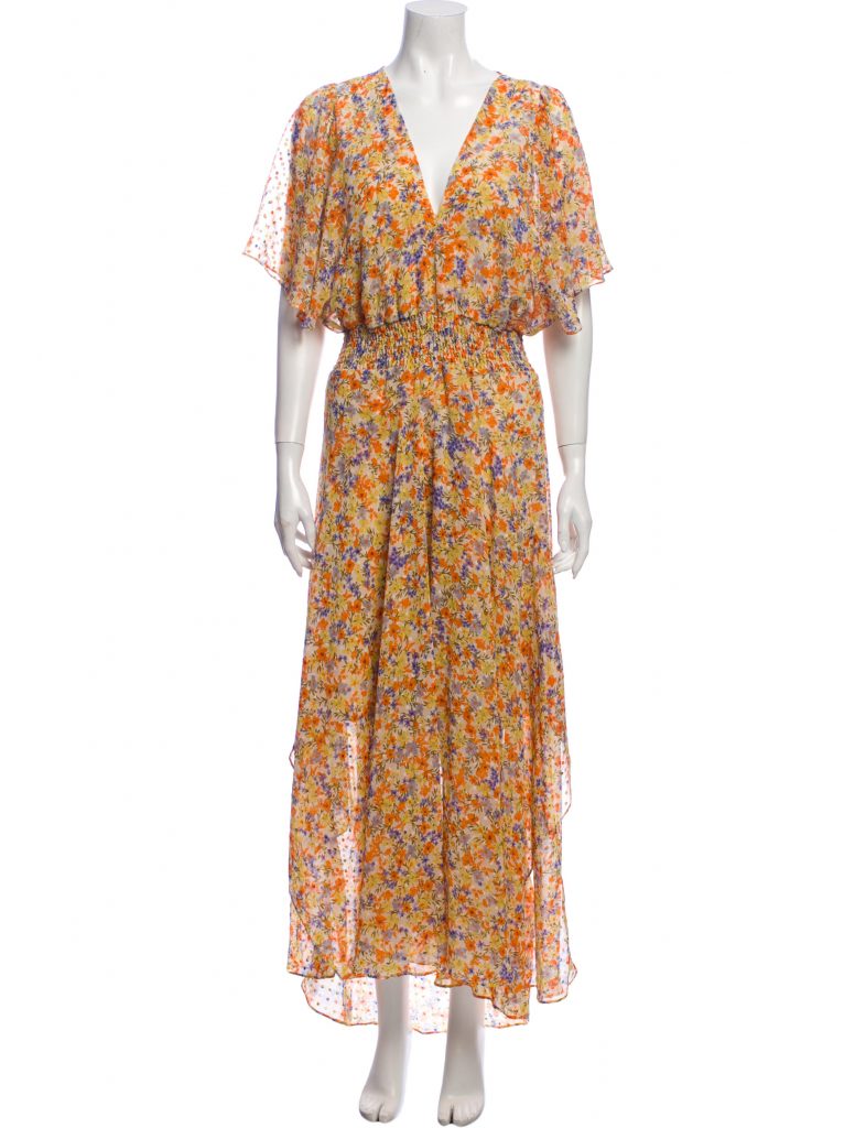 ASTR Floral Print Long Dress