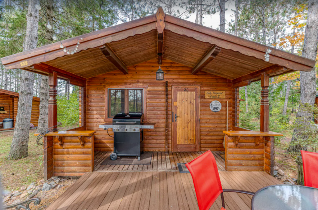 Quaint German log cabin