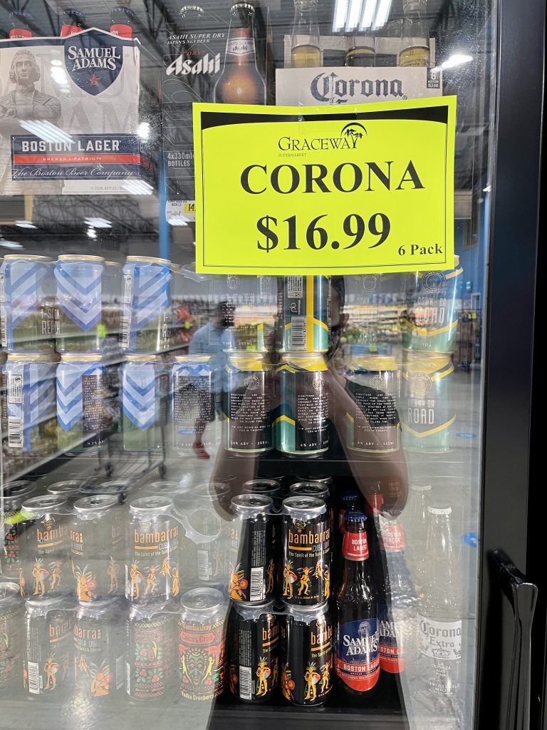 Beer Grocery Prices in Turks and Caicos