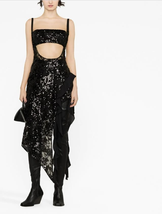 The Attico
Nora embellished-lace dress