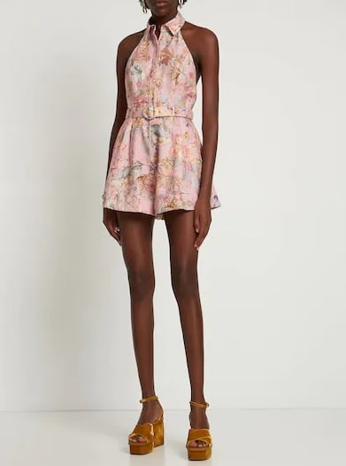 
SS23
EXCLUSIVE
Zimmermann
LVR Exclusive Cira halter playsuit