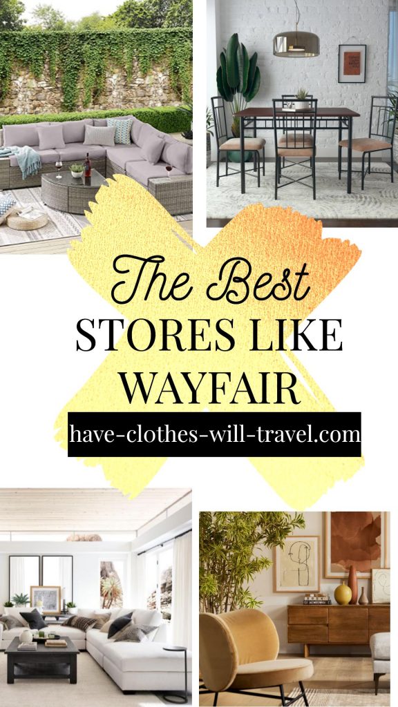 20+ Online Stores Like Wayfair for Stylish Furniture & Decor