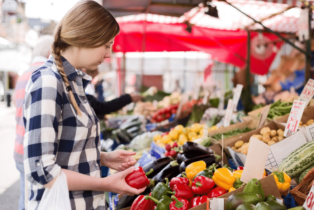 Shop for Fresh Finds at a Farmers Market