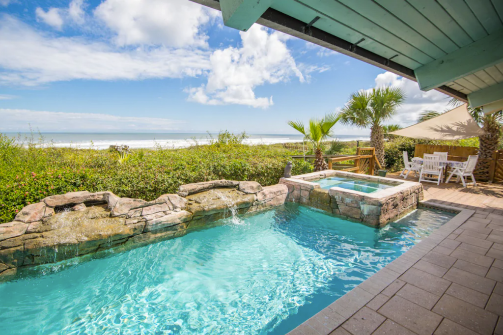 Gorgeous 7-bedroom Beach House with Pool, Spa, and Balcony Views - St. Augustine, Florida