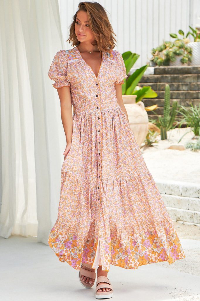 Jean - Forget Me Not Maxi Dress