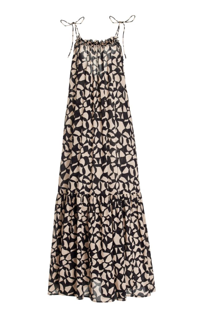 Bird & Knoll
Bowie Printed Cotton-Voile Maxi Dress