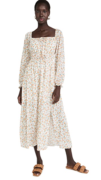 Lost + Wander Floral Occasion Maxi Dress
