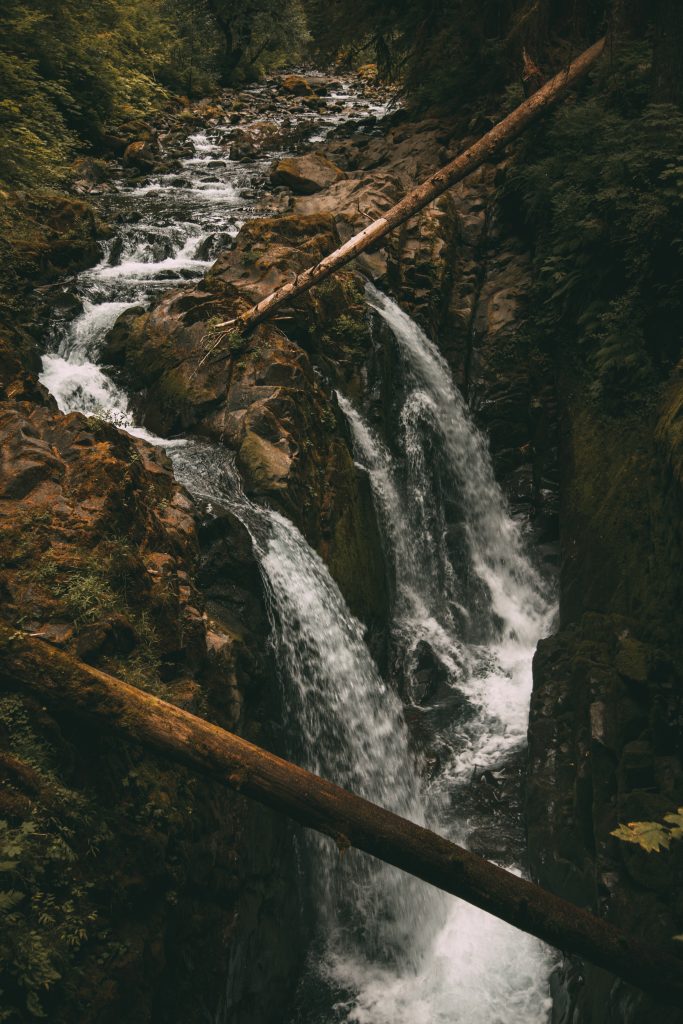 Sol Duc Falls in Washington