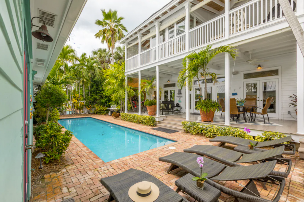 Two-story Tropical Beach House with Pool - Key West