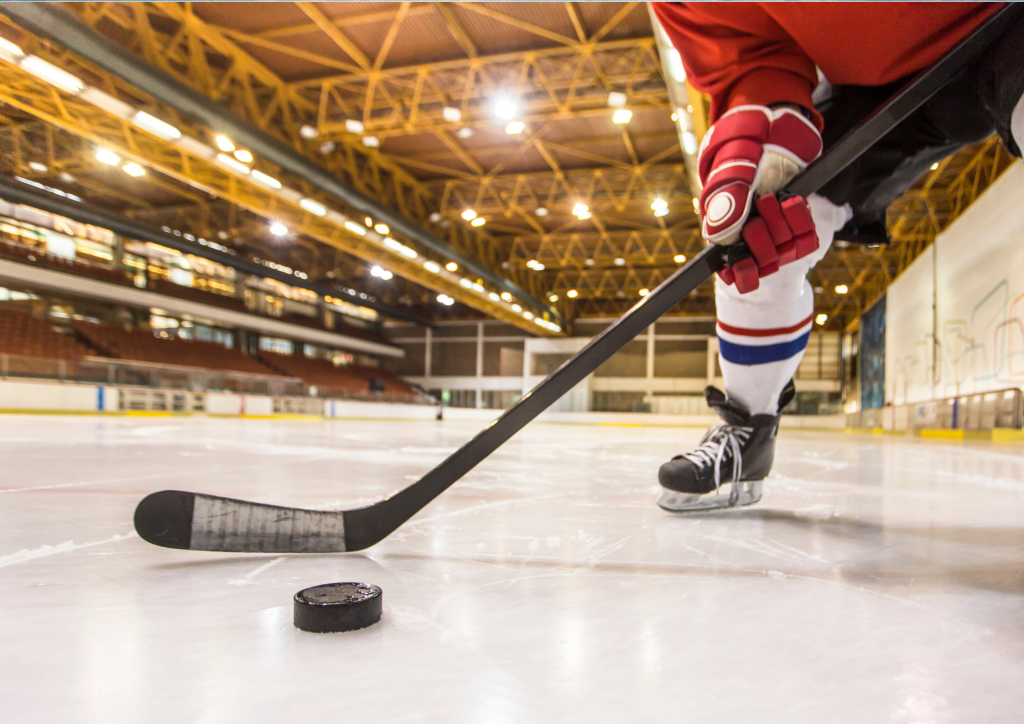 Play hockey at Lake Delton Ice Arena