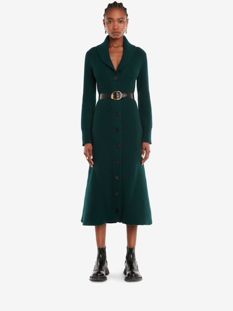 Alexander McQueen Shawl Collar Coat