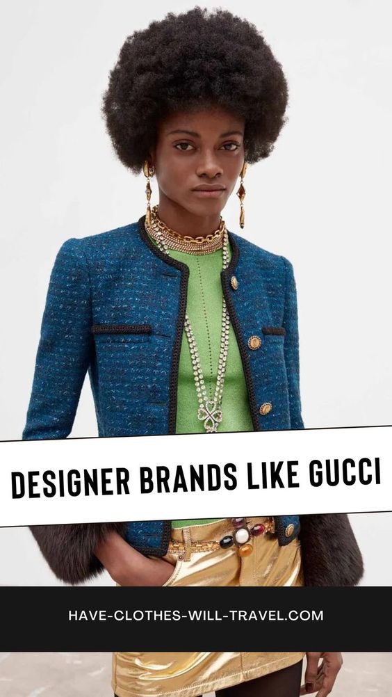 20+ Designer Brands Like Gucci for Luxury Clothing & Accessories