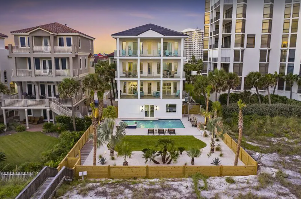 Newly-renovated 8-bedroom Vacation Rental in Dunes of Destin