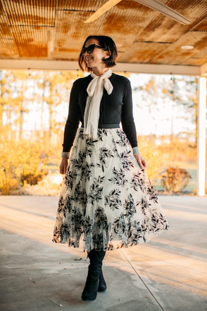 Chicwish green midi skirt hotsell