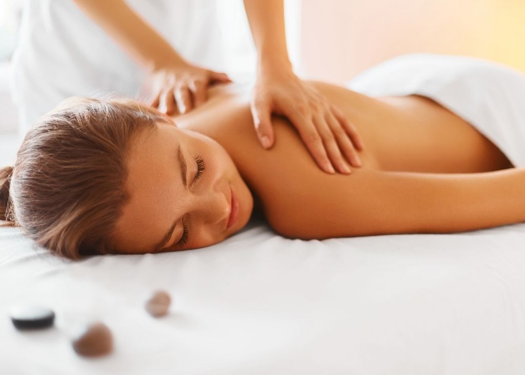 A relaxing massage