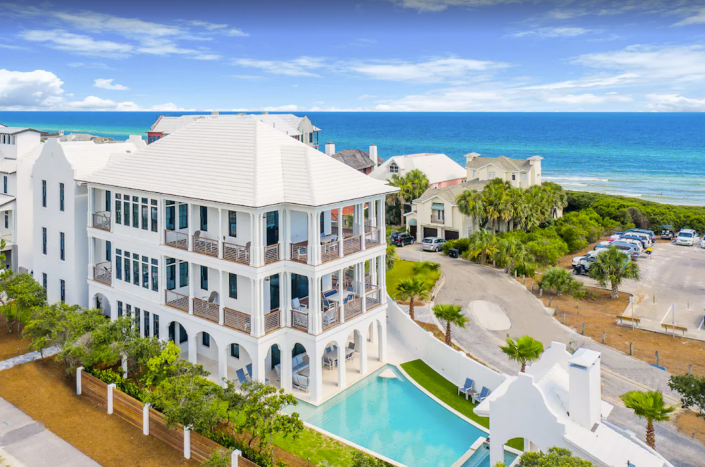 3-story Beachfront Sanctuary with Resort Pool and Spa