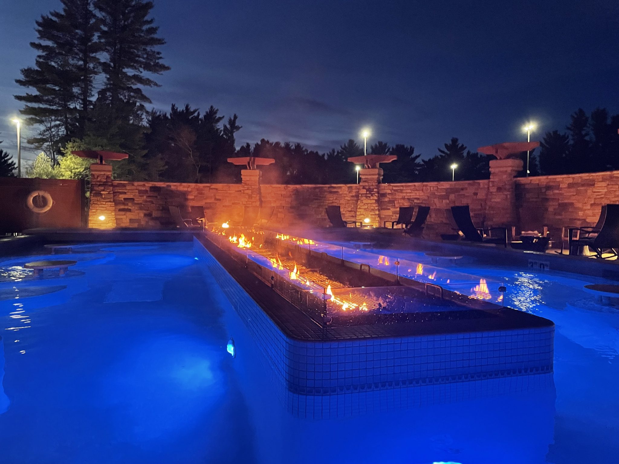 Sundara Inn & Spa outdoor pool & fire feature photo