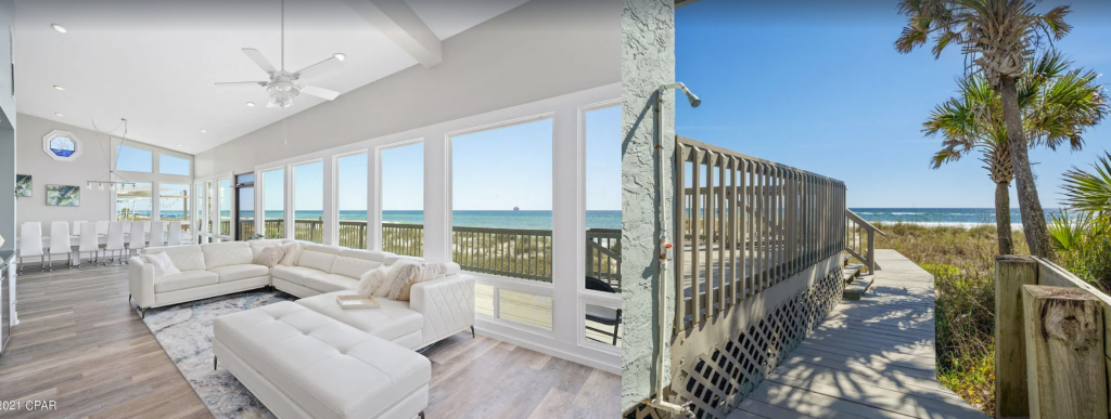 Luxury 6-bedroom Gulf Front Home with Beach Access