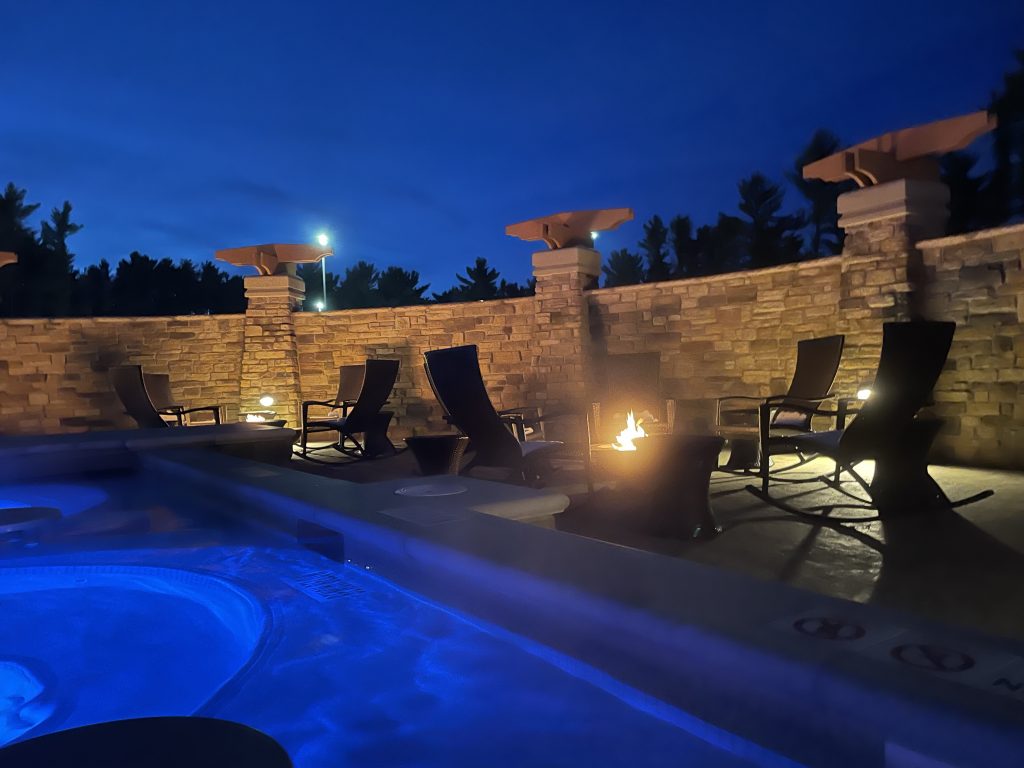 Sundara Inn & Spa outdoor pool & fire feature photo