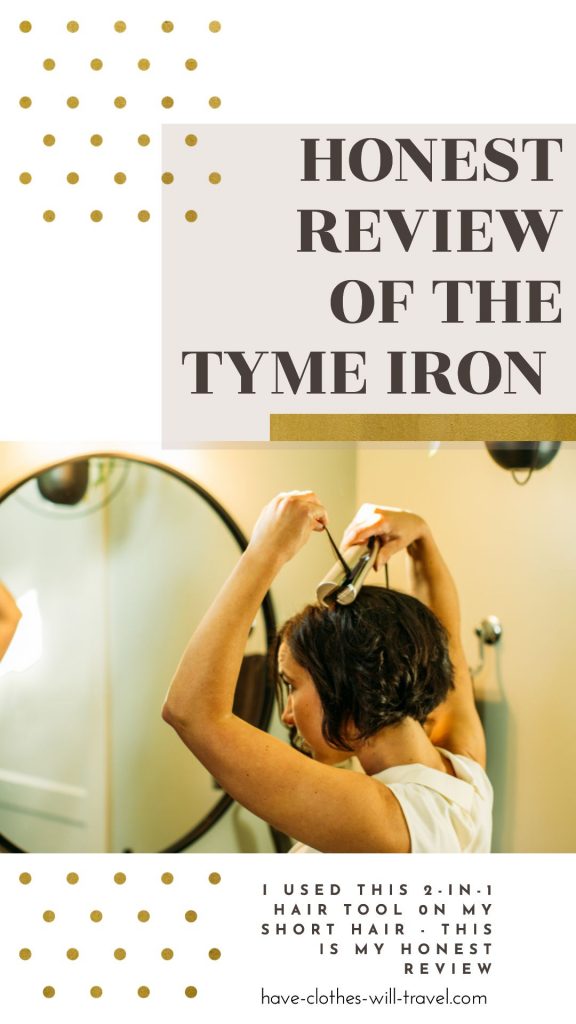 Honest TYME Iron Pro Review for Fine, Short Hair (With Photos)