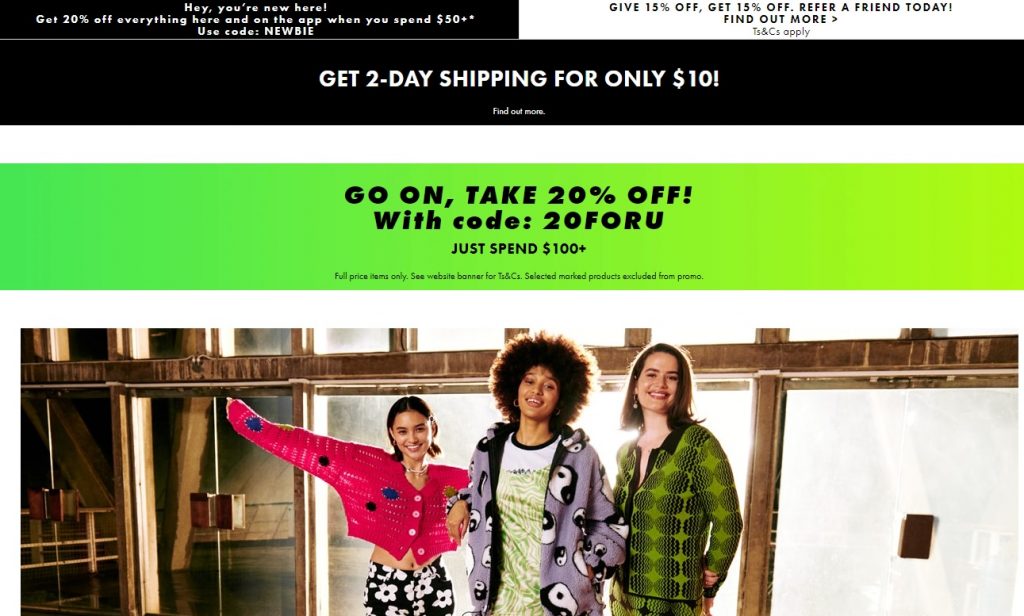 ASOS Homepage