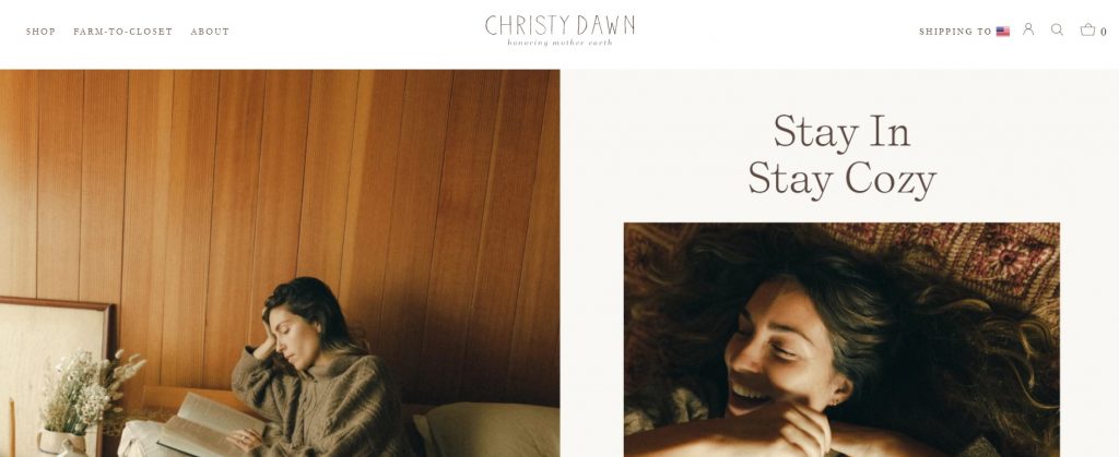 christy dawn homepage