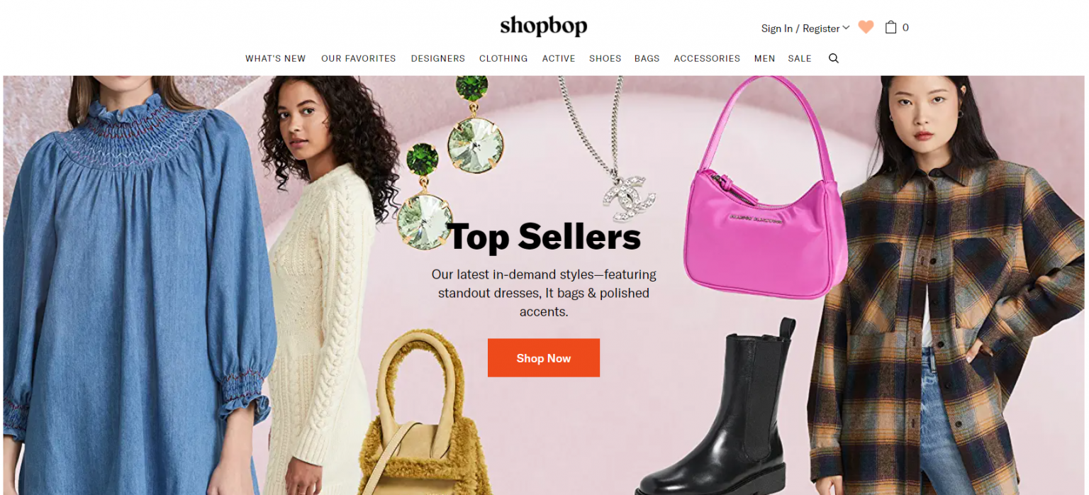 50 Best Online Shopping Sites for Women's Clothing & Accessories