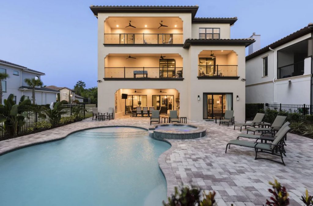 New Luxury Vacation 3-story Villa with Pool and Resort Amenities   