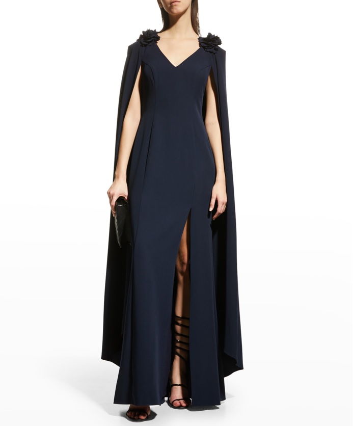 10 AMAZING Neiman Marcus Evening Gowns With Sleeves You Can Buy Online