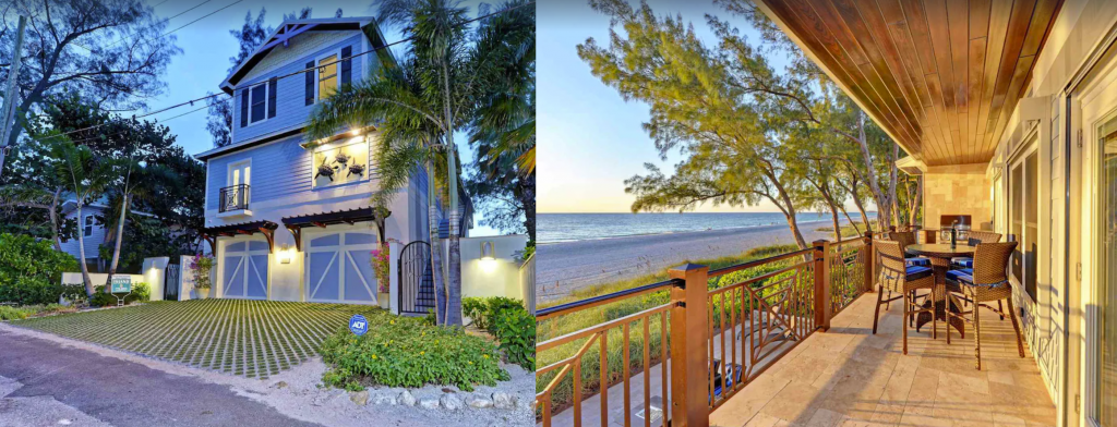 ulti-level 4-bedroom Beachside Home with Heated Pool