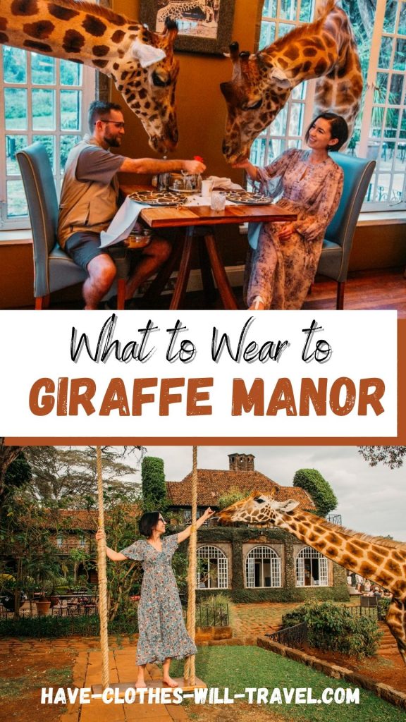 What I Wore to The Giraffe Manor in Nairobi, Kenya + Outfit Tips