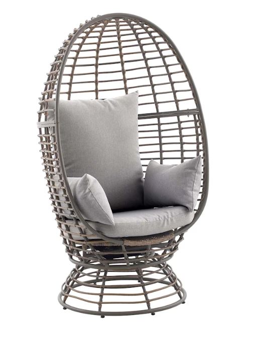 Hamptons Outdoor Swivel Egg Chair