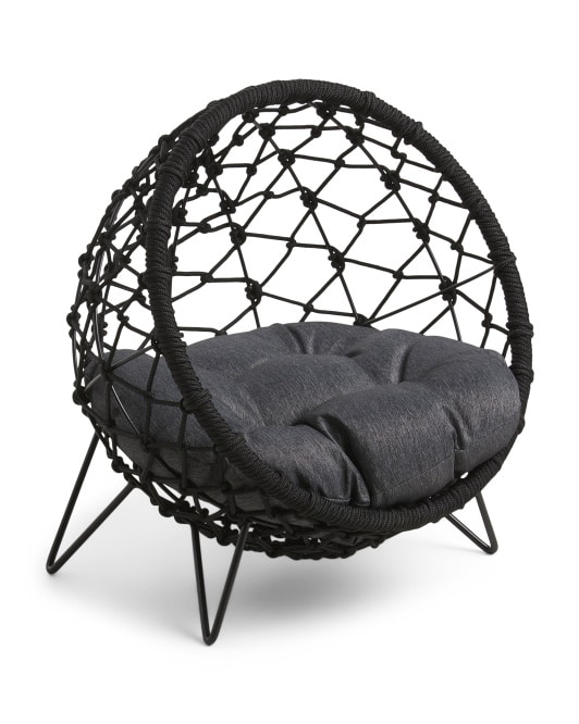 HANDCRAFTED IN VIETNAM
Indoor Outdoor Rope Weave Pet Chair