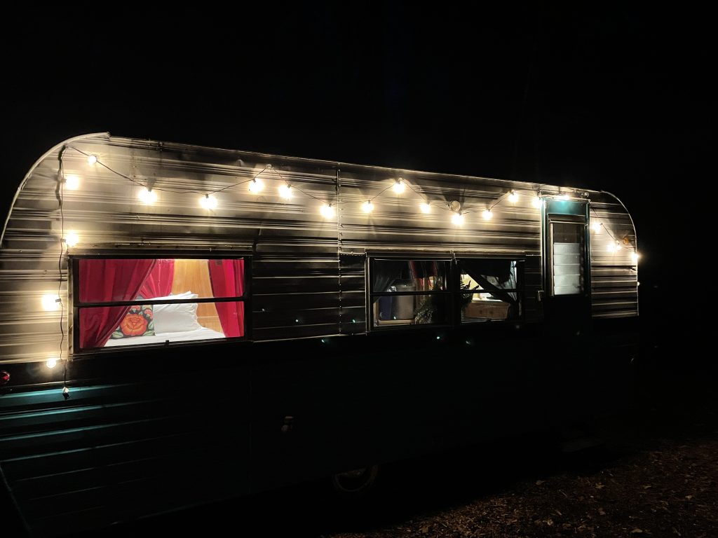 Our camper had cute lights too!