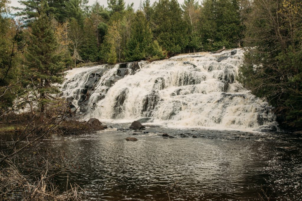 Bond Waterfalls in Michigan.