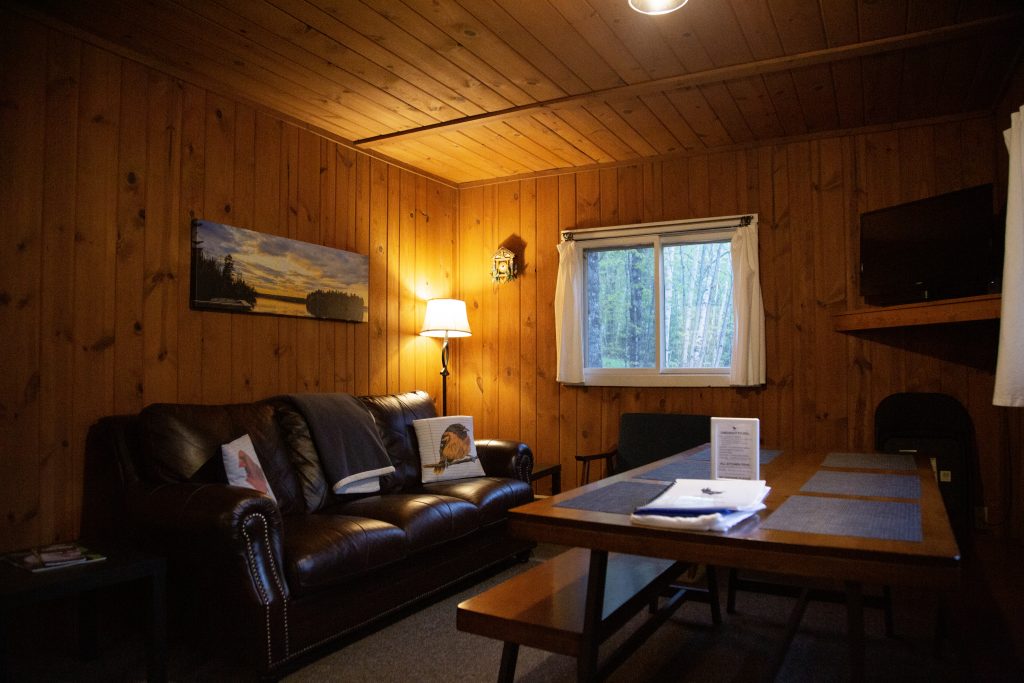 Inside a cabin at Coadys' POV.
