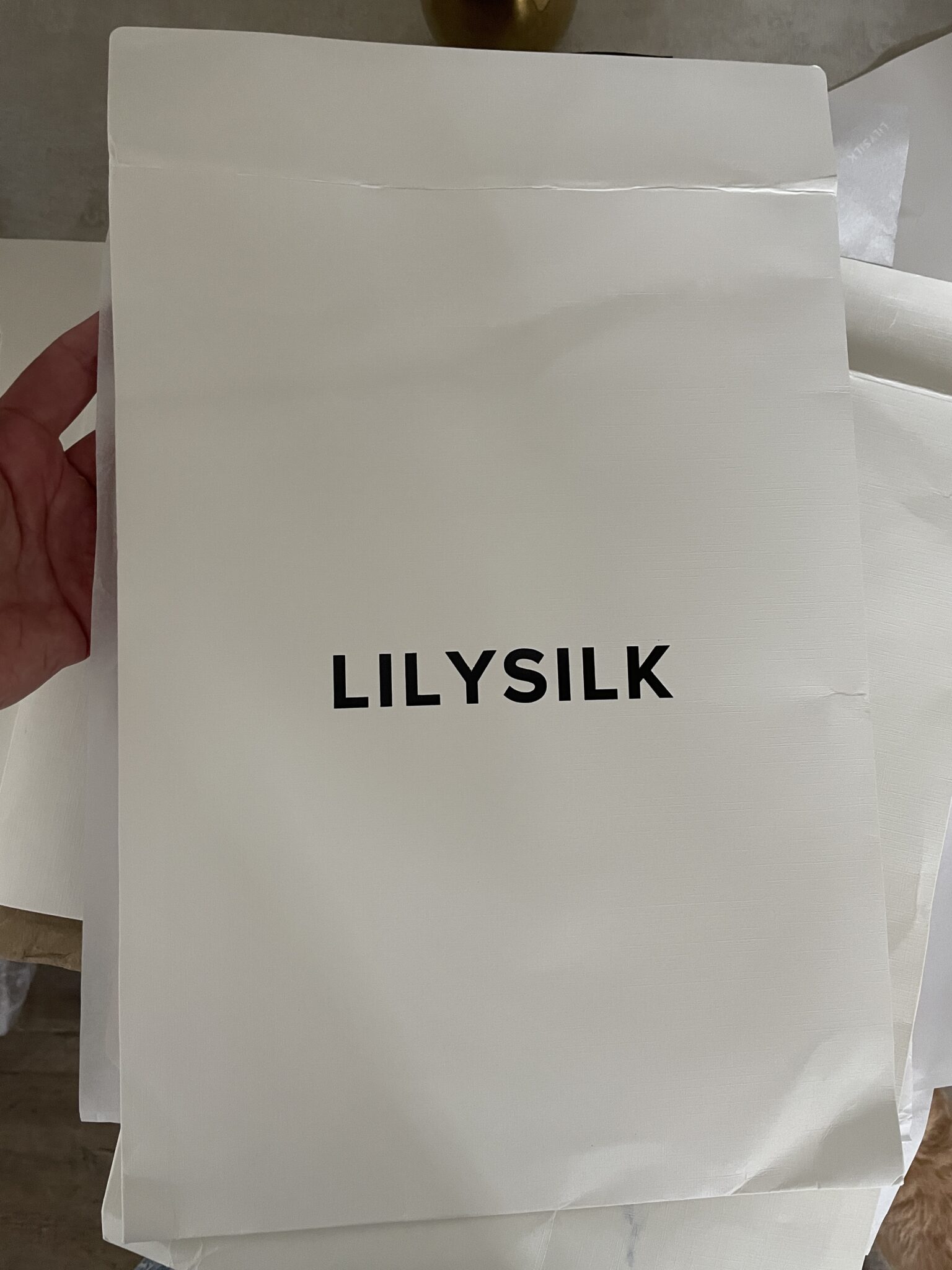 I liked the LILYSILK packaging too!